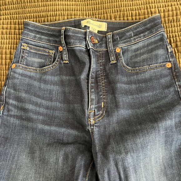 Madewell Dark Blue Women's Curvy High Rise Jeans - Picture 3 of 5